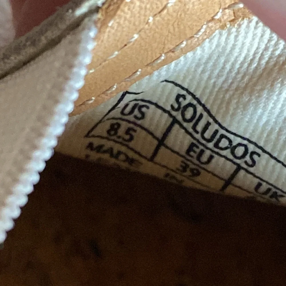 Soludos White Leather Slip-On Sneakers Size 8.5 NWOT - Picture 6 of 6